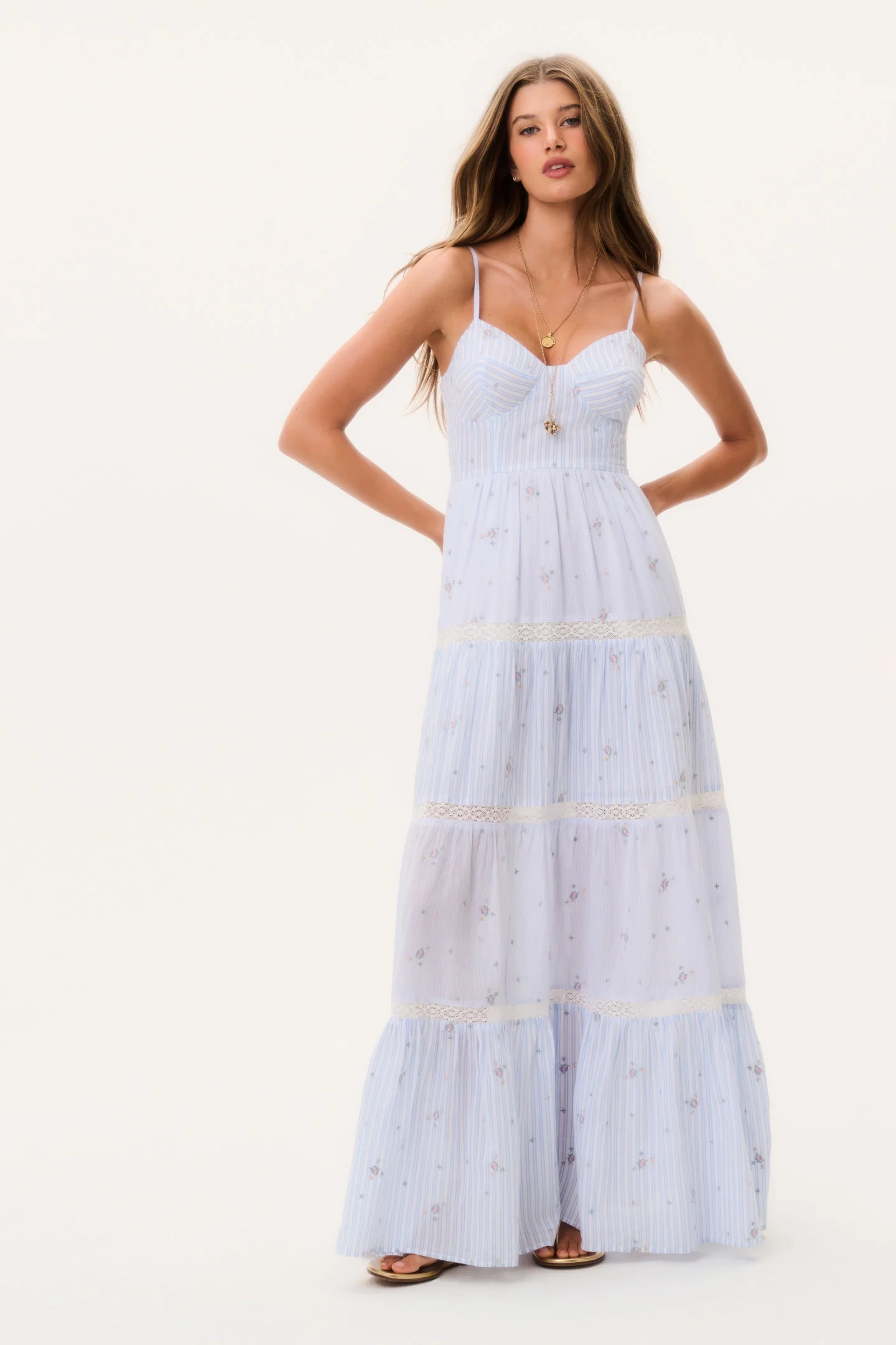 Vestido Maxi de Algodón Story