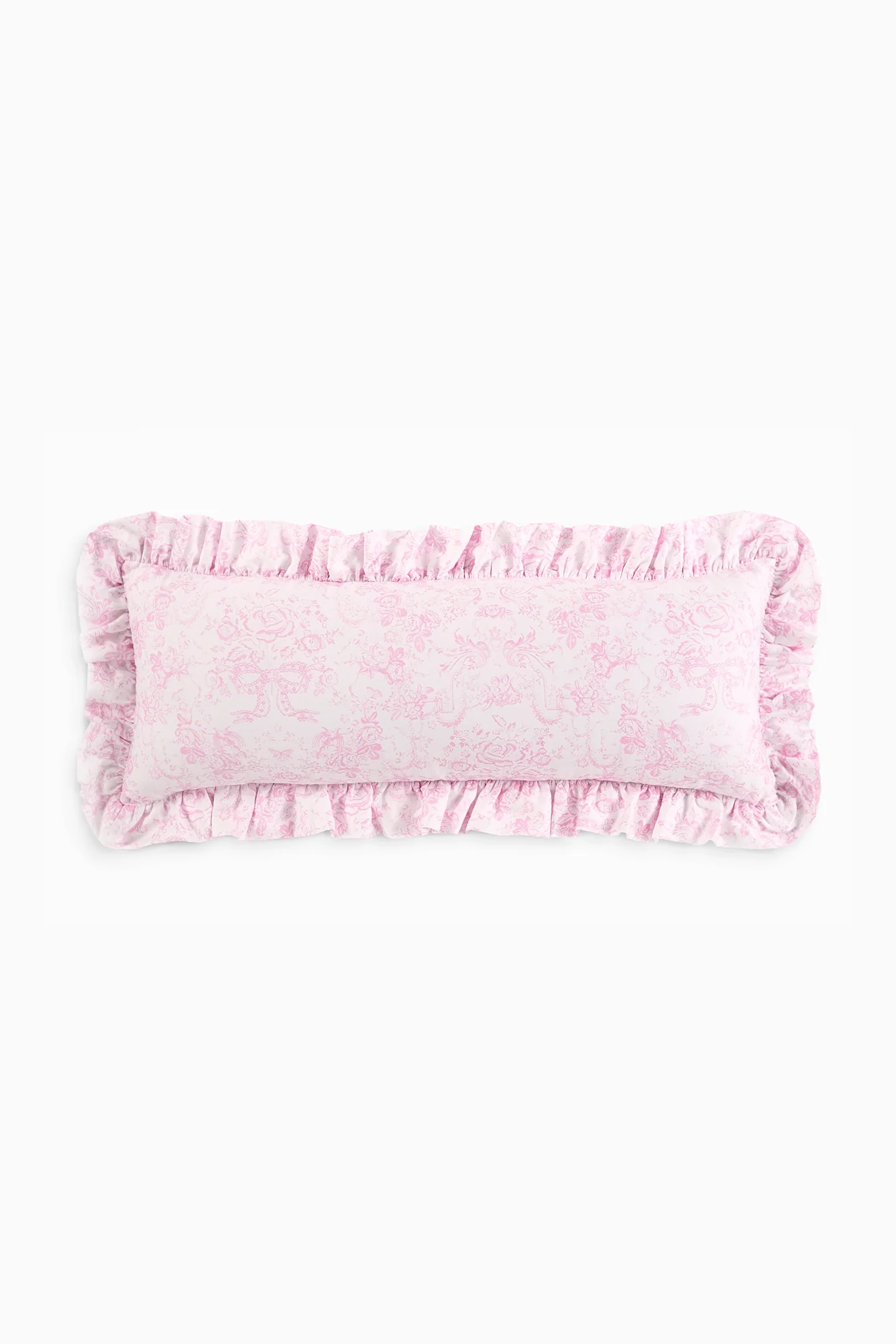 Almohada con Estampado de Toile de Lumbar