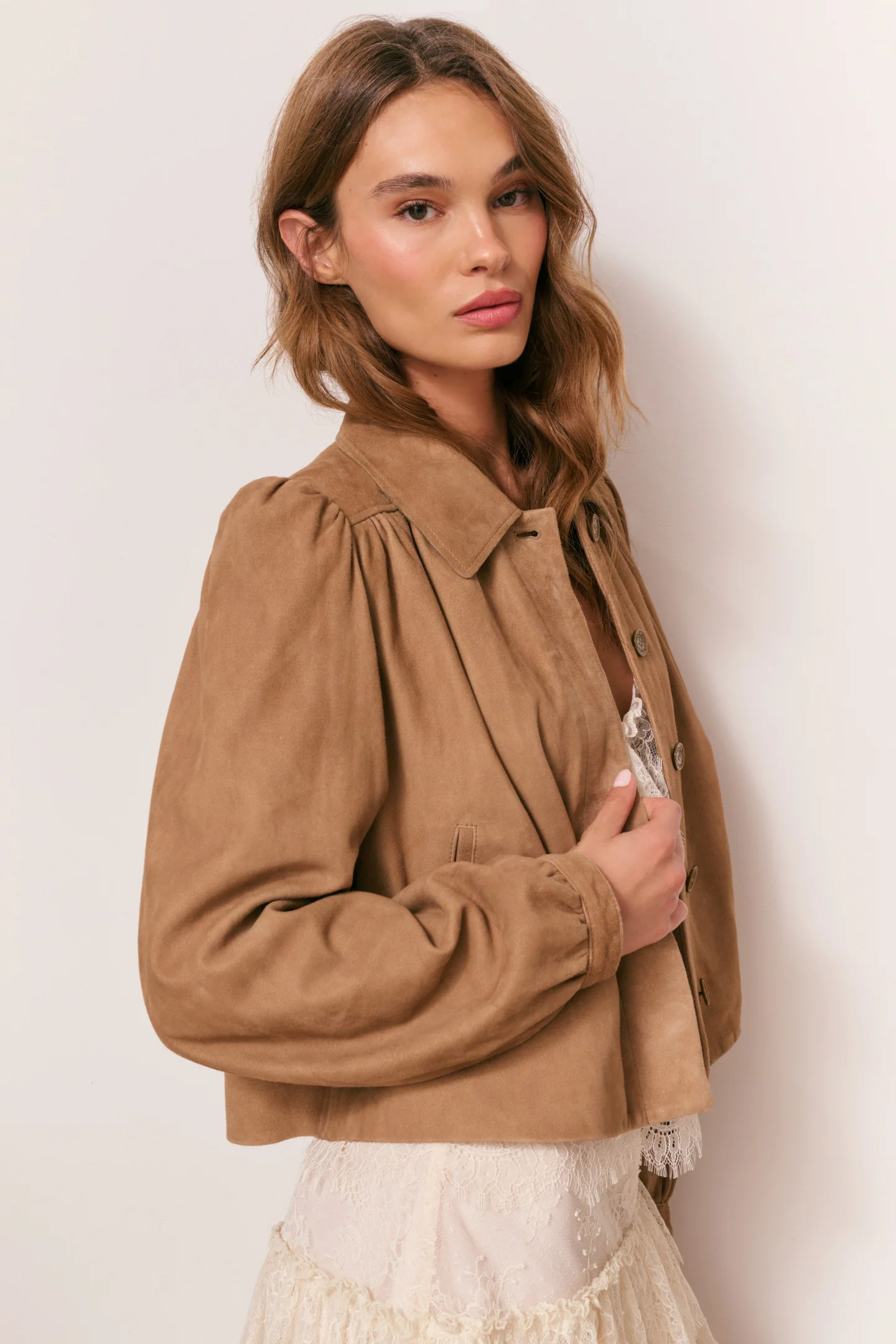 Chaqueta de Gamuza Eris