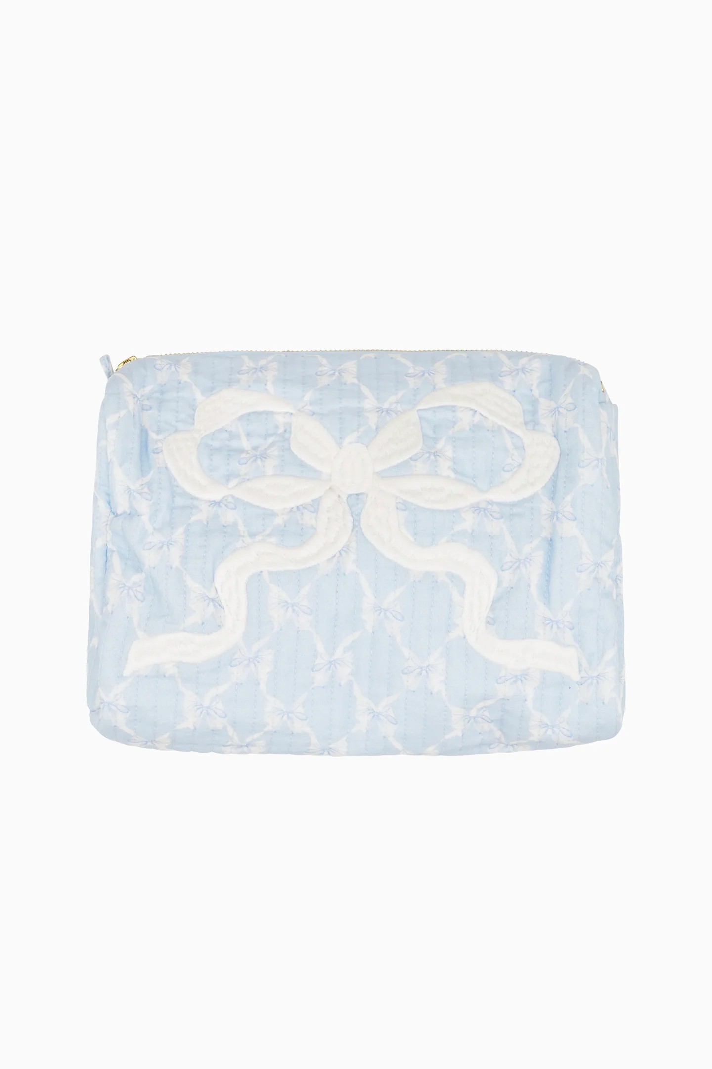 Bolsillo con Estampado de Lazos Acolchado Octavia