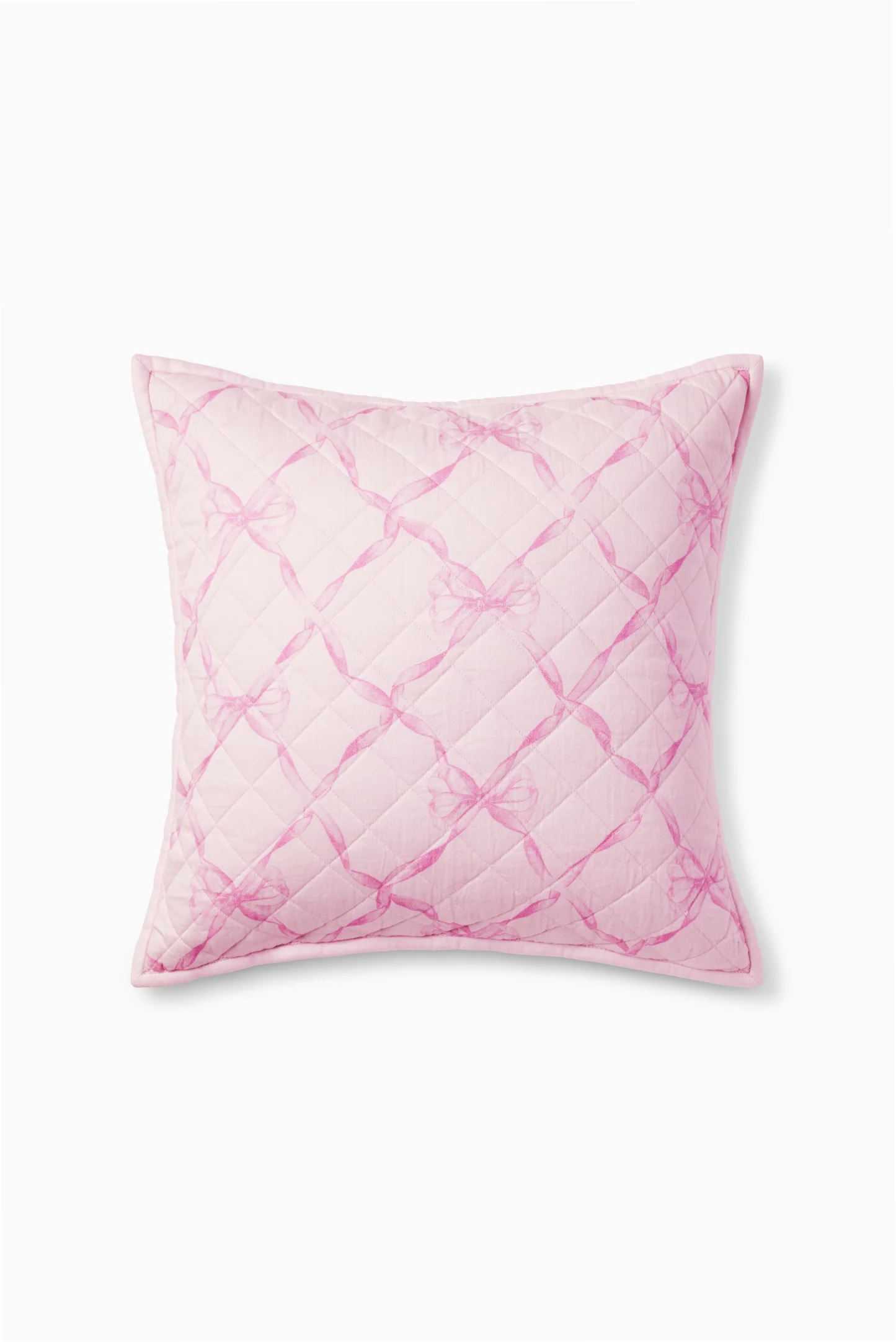 Almohada Cuadrada Acolchada con Forma de Corazón