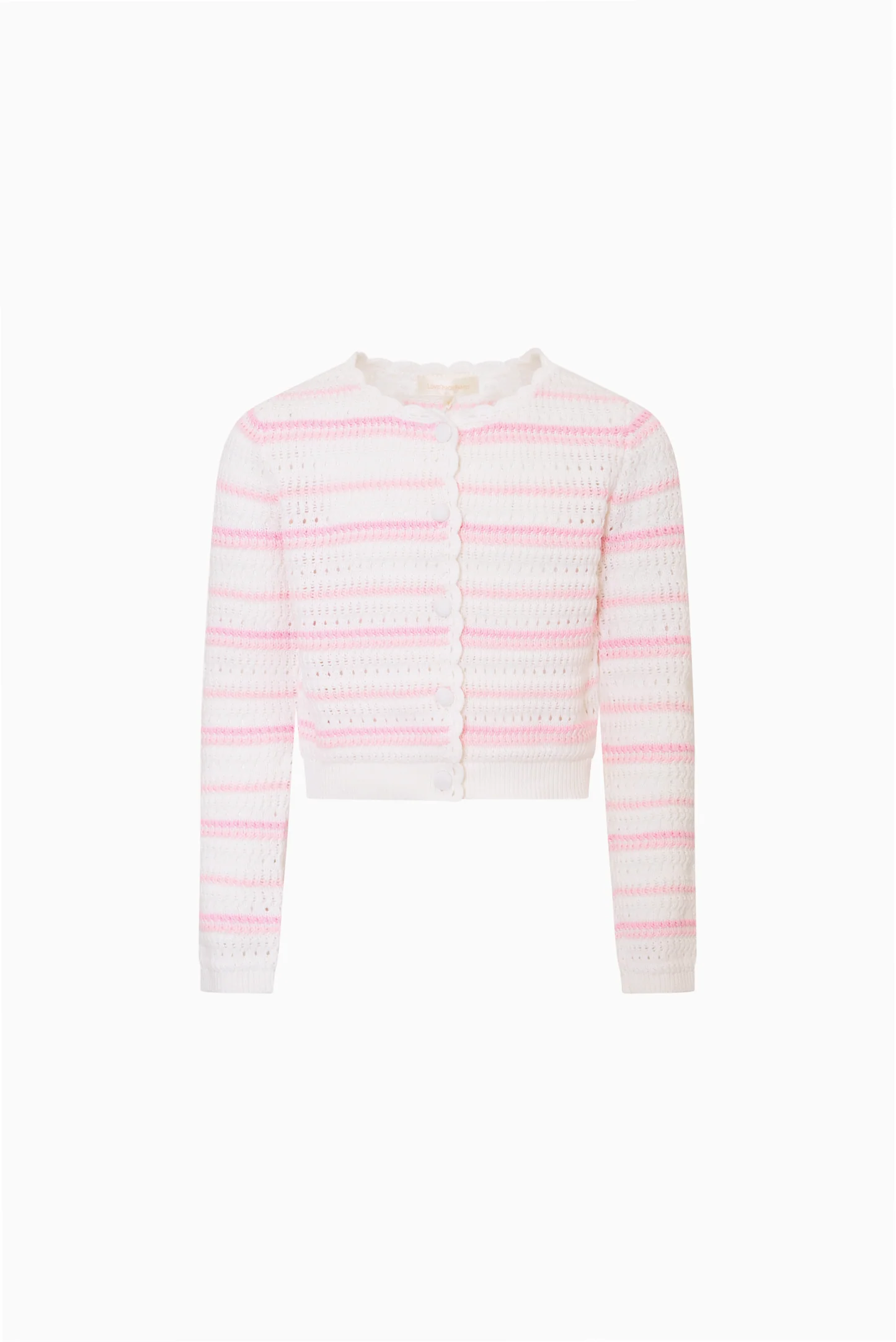 Cardigan de ganchillo Tween Amarilly