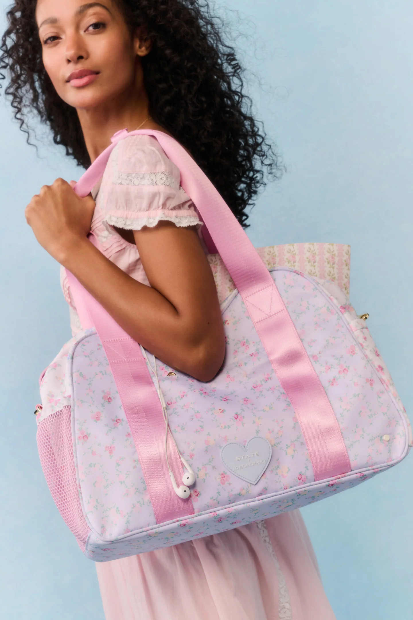ESTADO x LoveShackFancy Bolsa para pañales Floral Bella