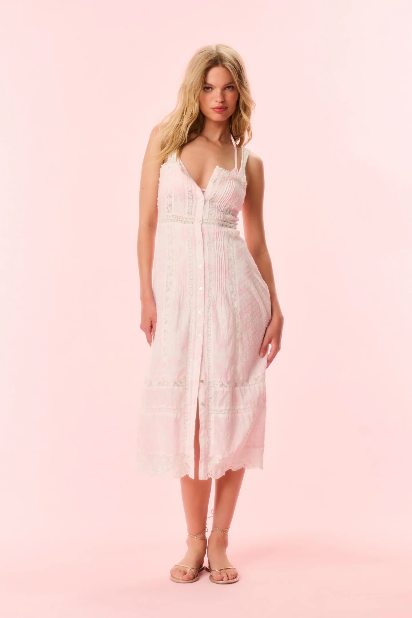 Vestido Midi de Algodón Judalon