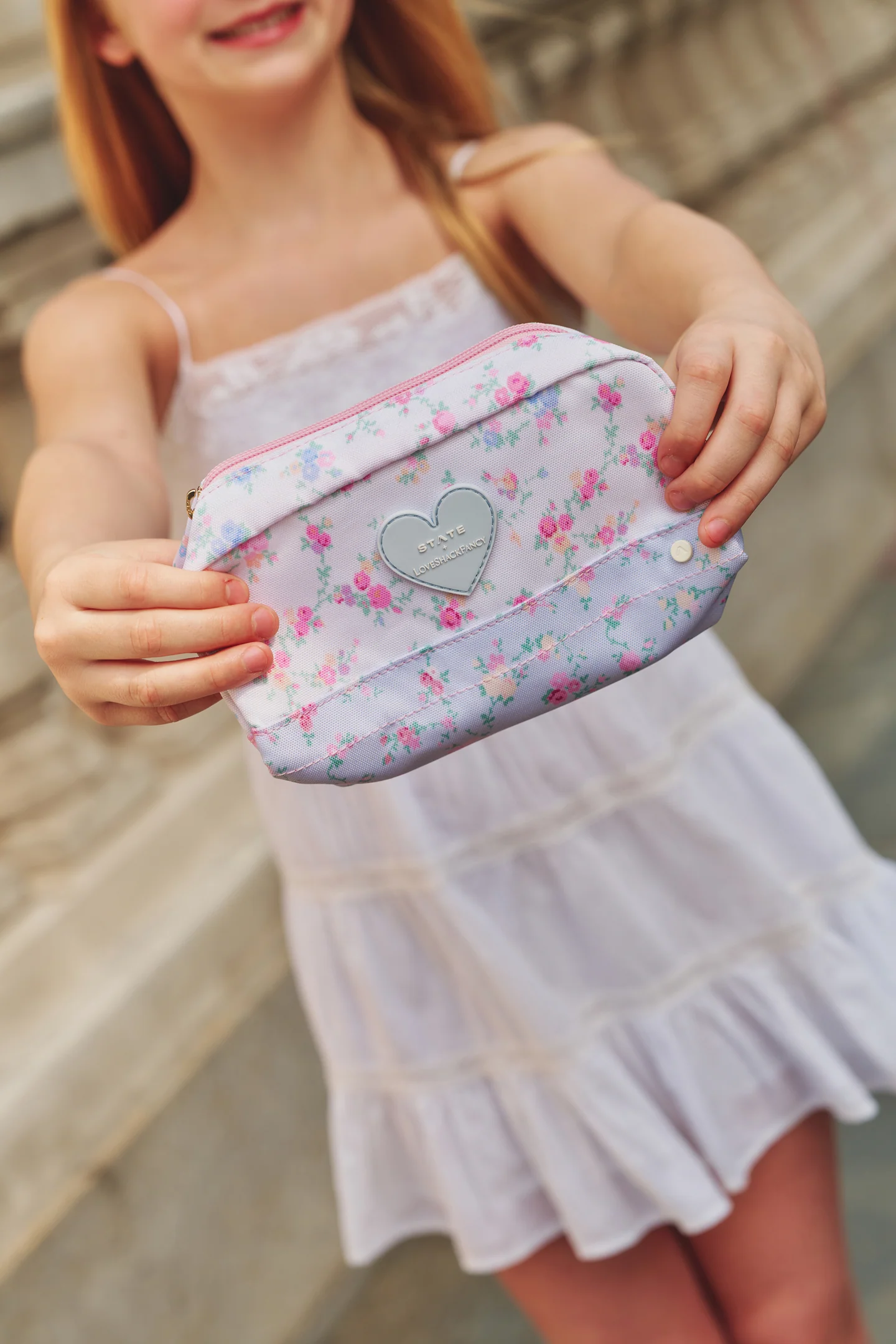 Estuche de lápices Clinton floral STATE x LoveShackFancy