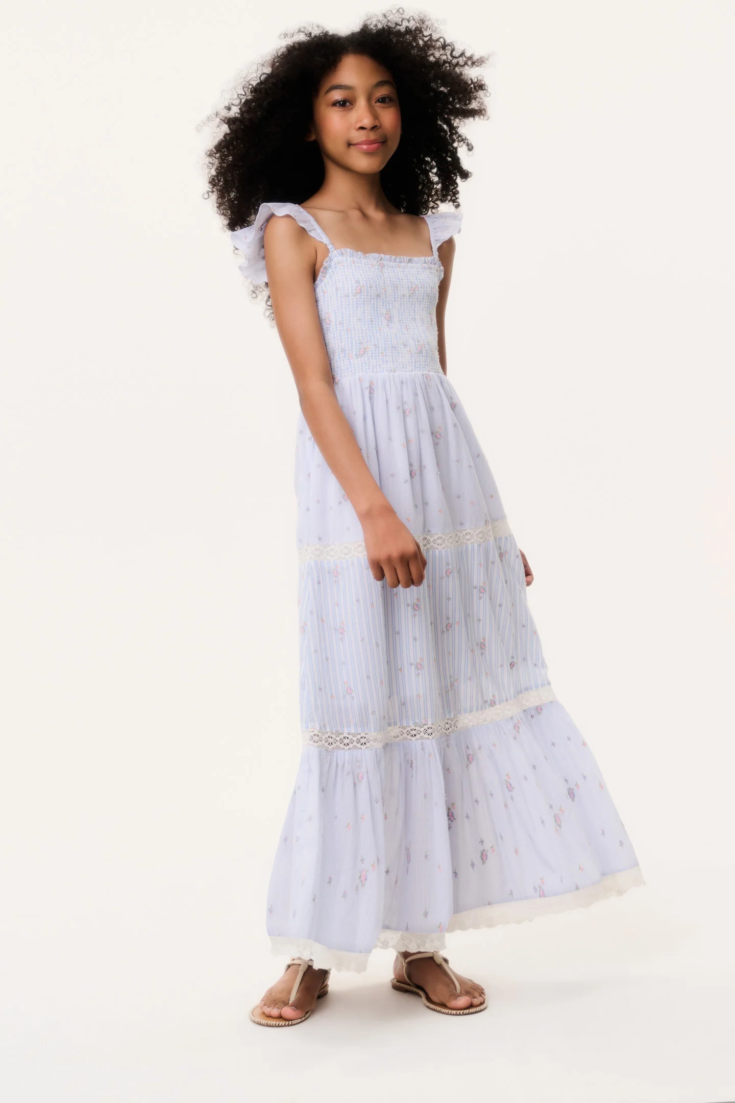 Vestido Floral Estampado Tween Rhiannon
