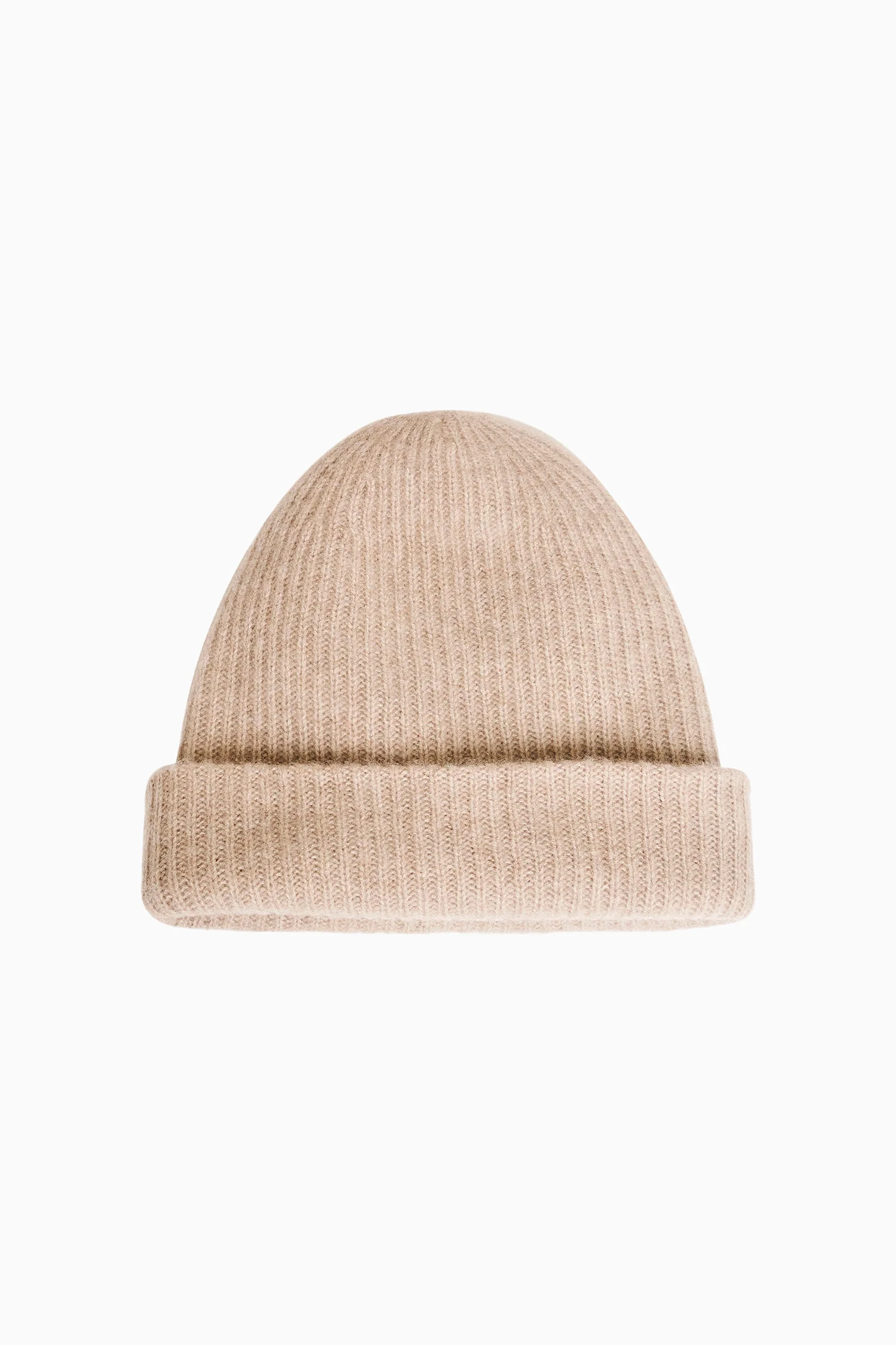 Gorro de punto de cachemira blanco y Warren