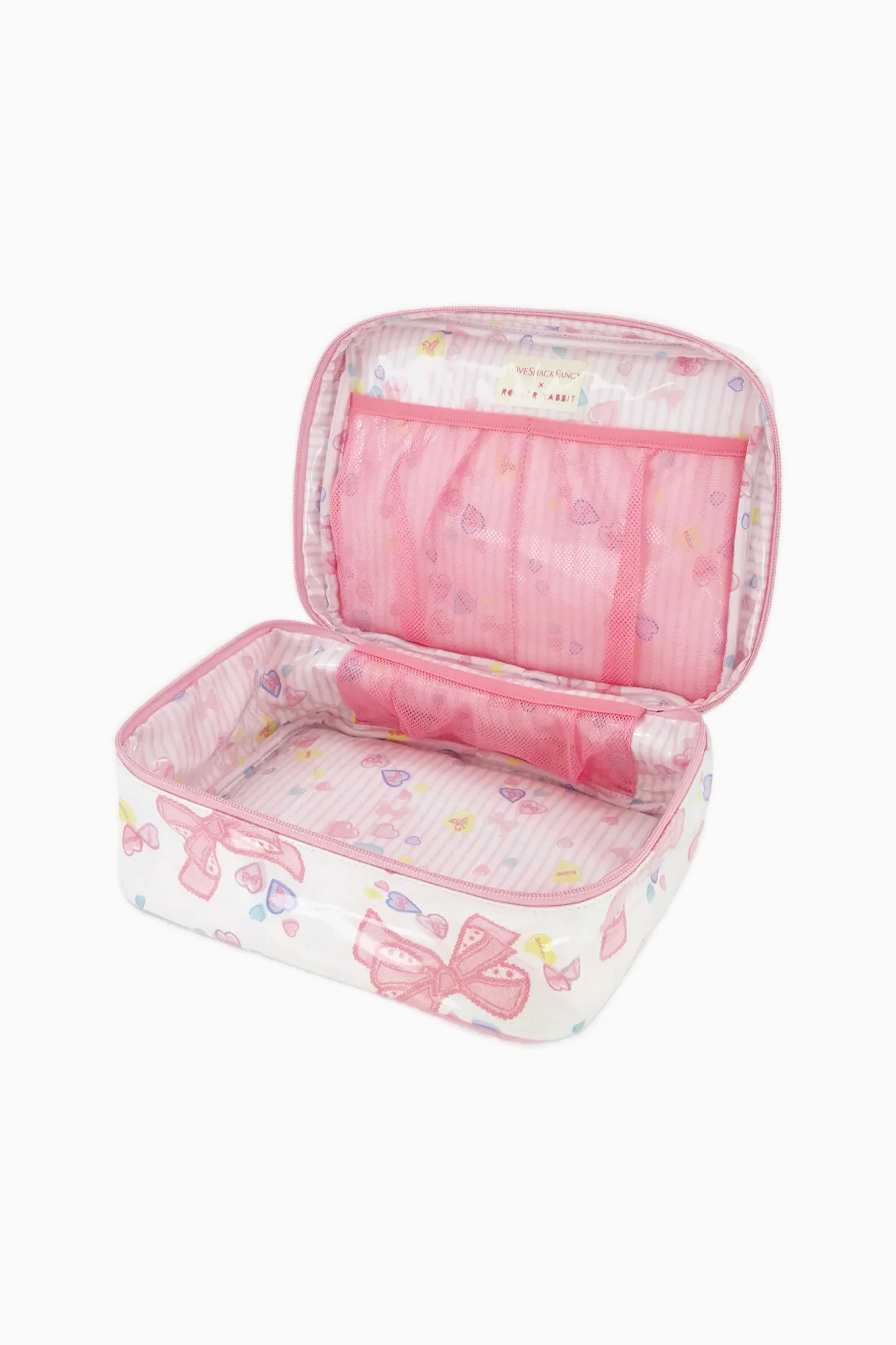 Estuche portátil LoveShackFancy x Roller Rabbit Doily Beaux