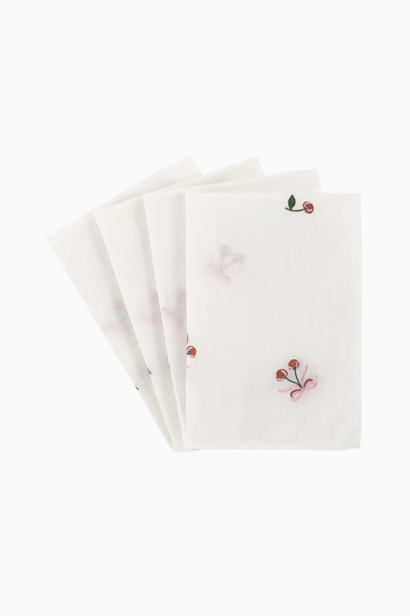 Servilletas Bordadas - Conjunto de 4