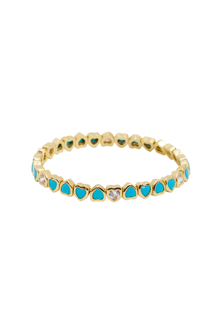 Pulsera Elástica de Corazón Pequeño Erin Wachs