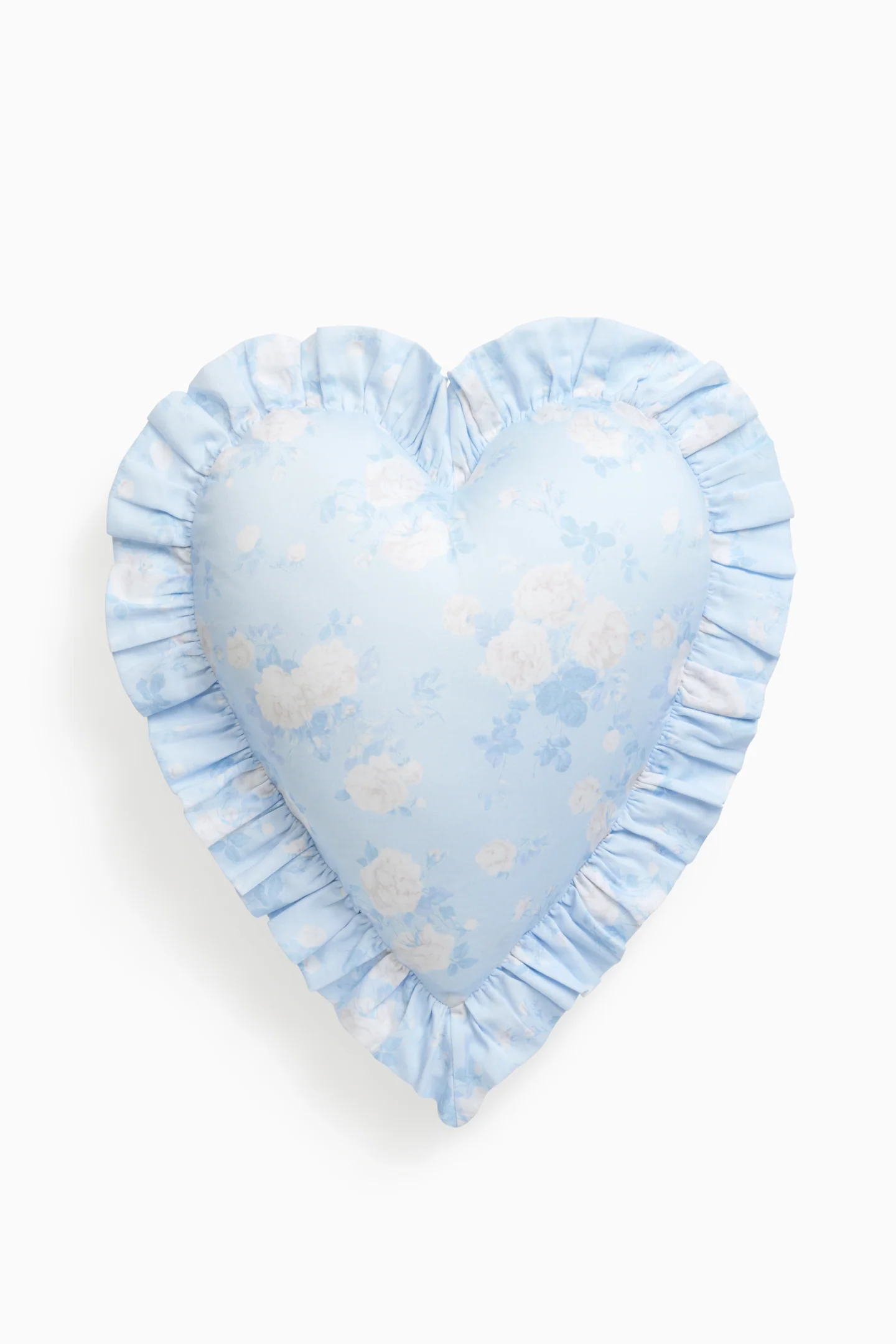 Almohada con Volantes Bohemio Corazón