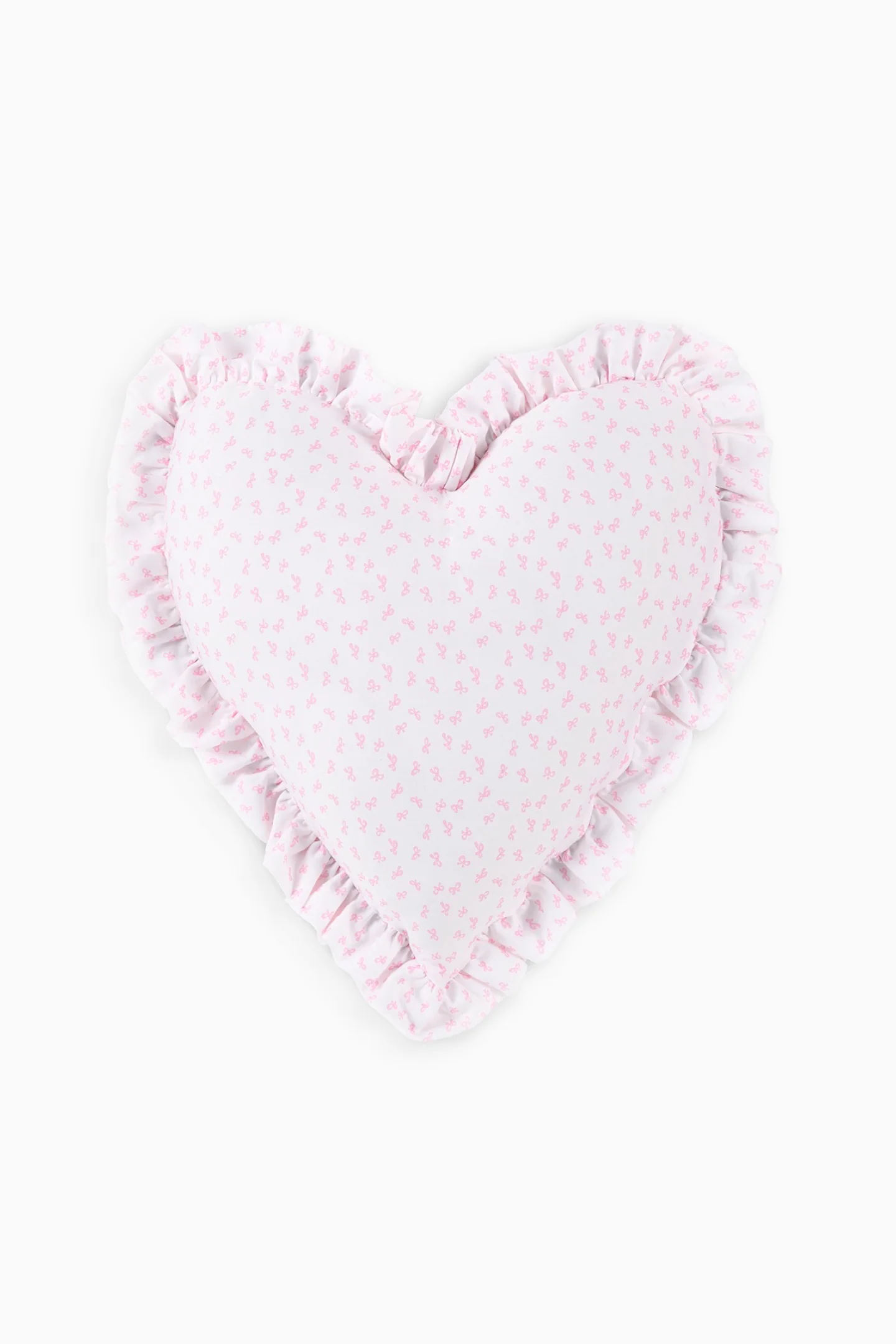 Almohada con Forma de Corazón y Volantes
