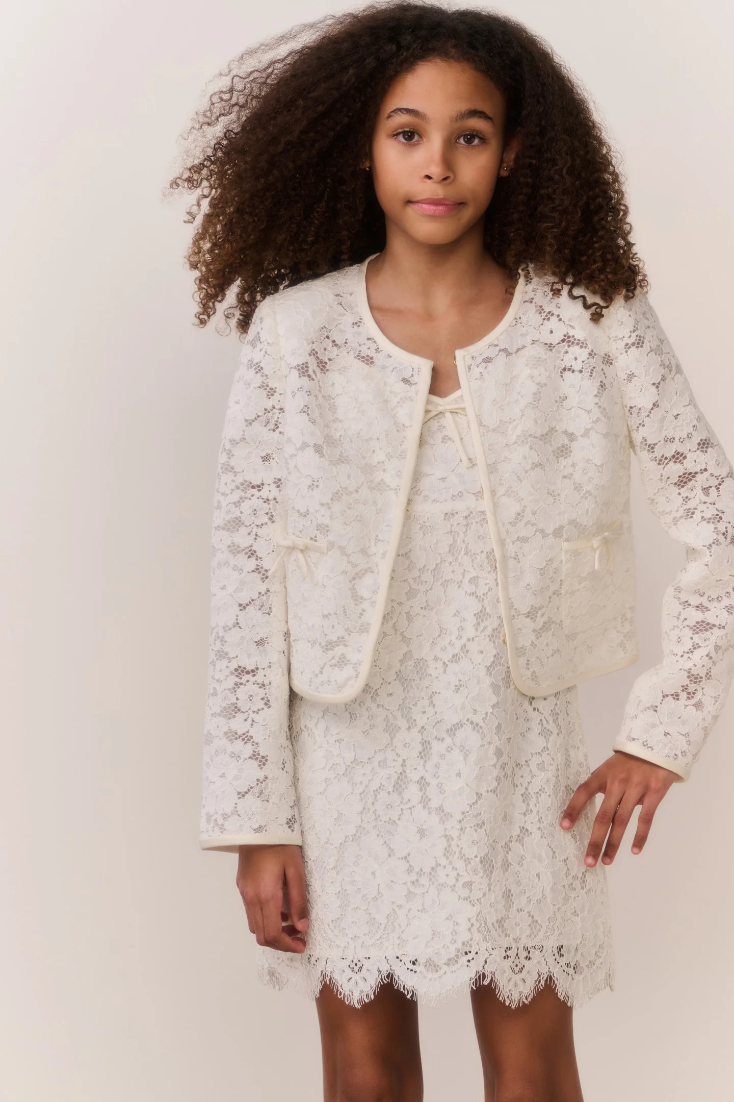 Chaqueta de encaje Tween Junetta