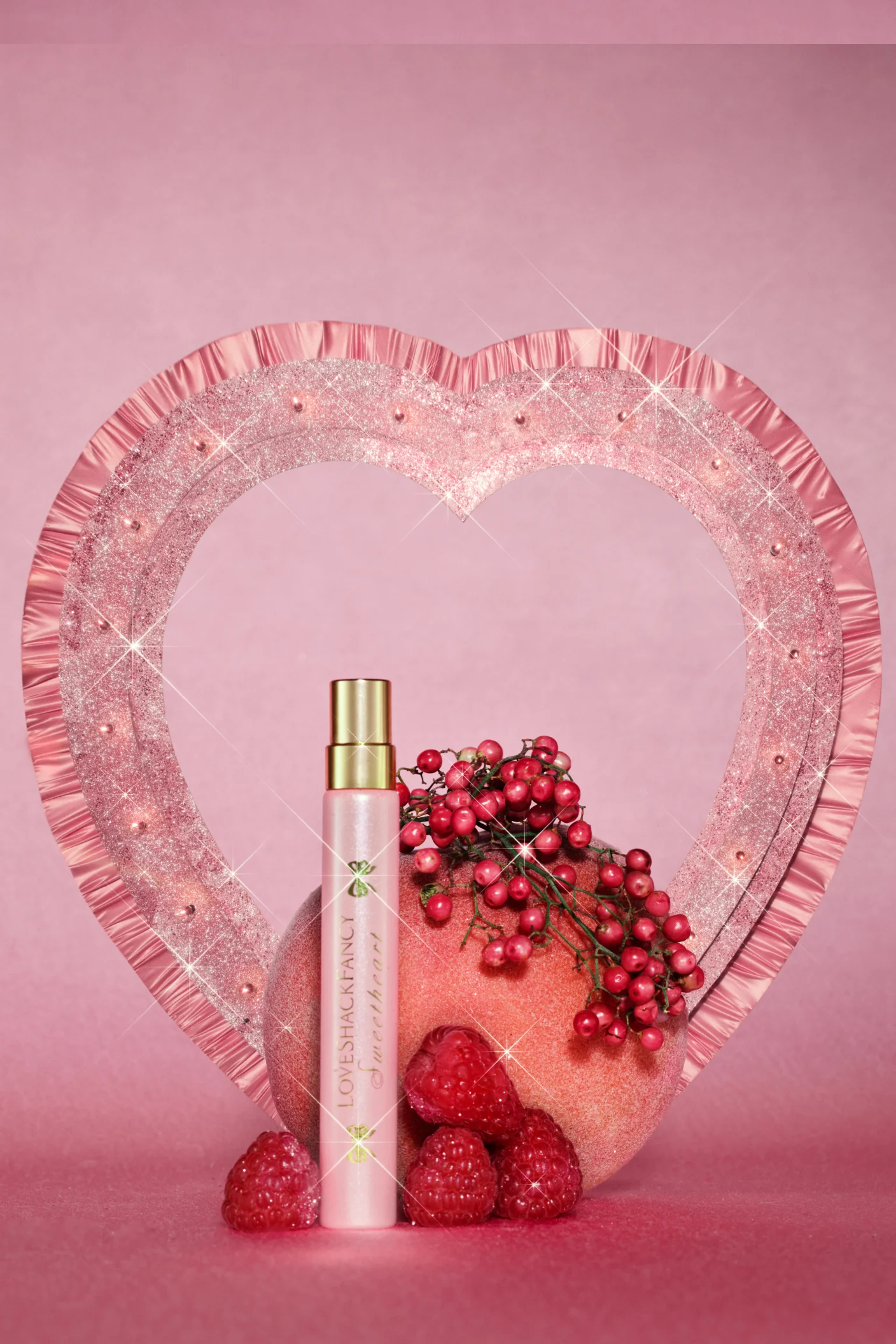 Eau de Parfum Sweetheart Spray de Viaje con Frambuesa Rosa y Musk de Durazno