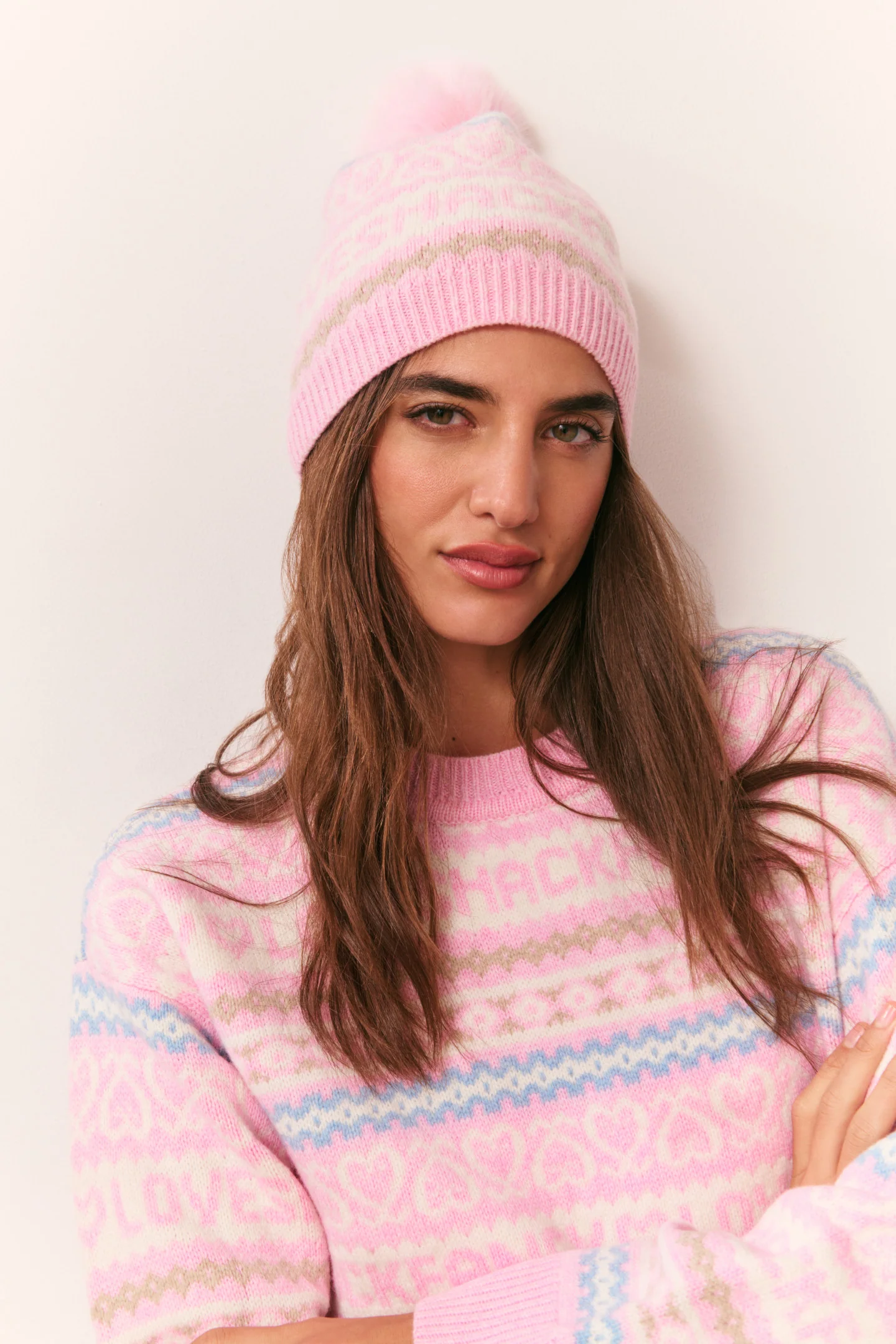 Gorro de lana Sanibel Fair Isle