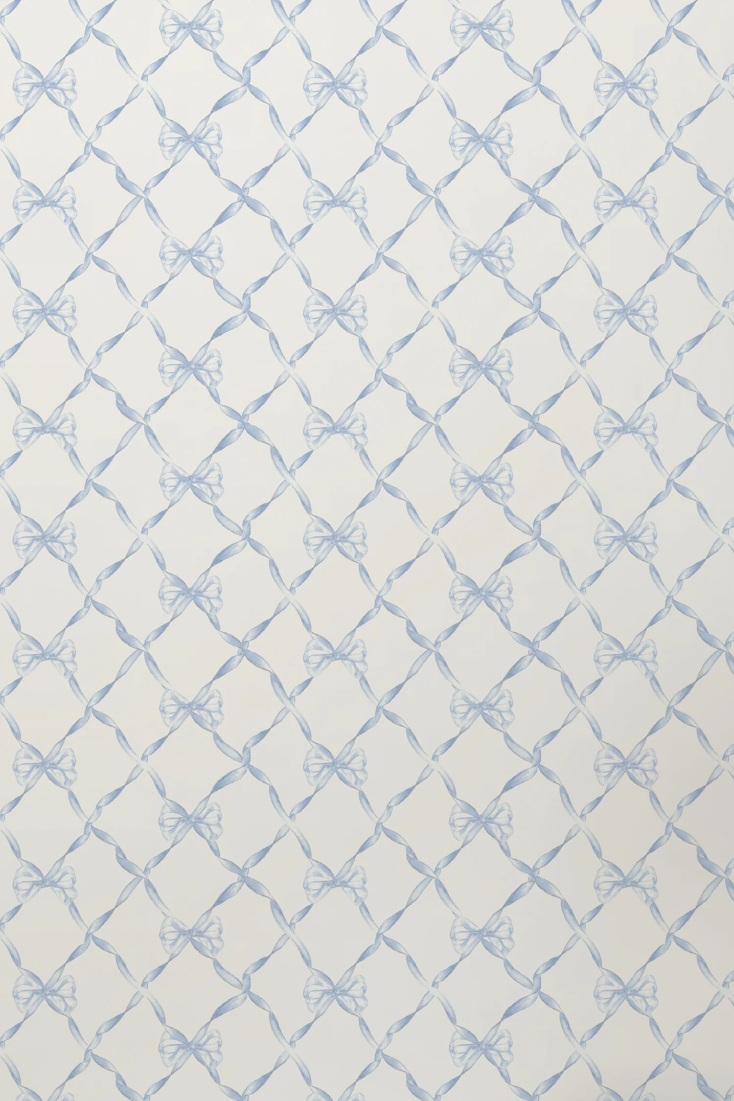 Papel Pintado Estándar Baby Bow Azul Bella