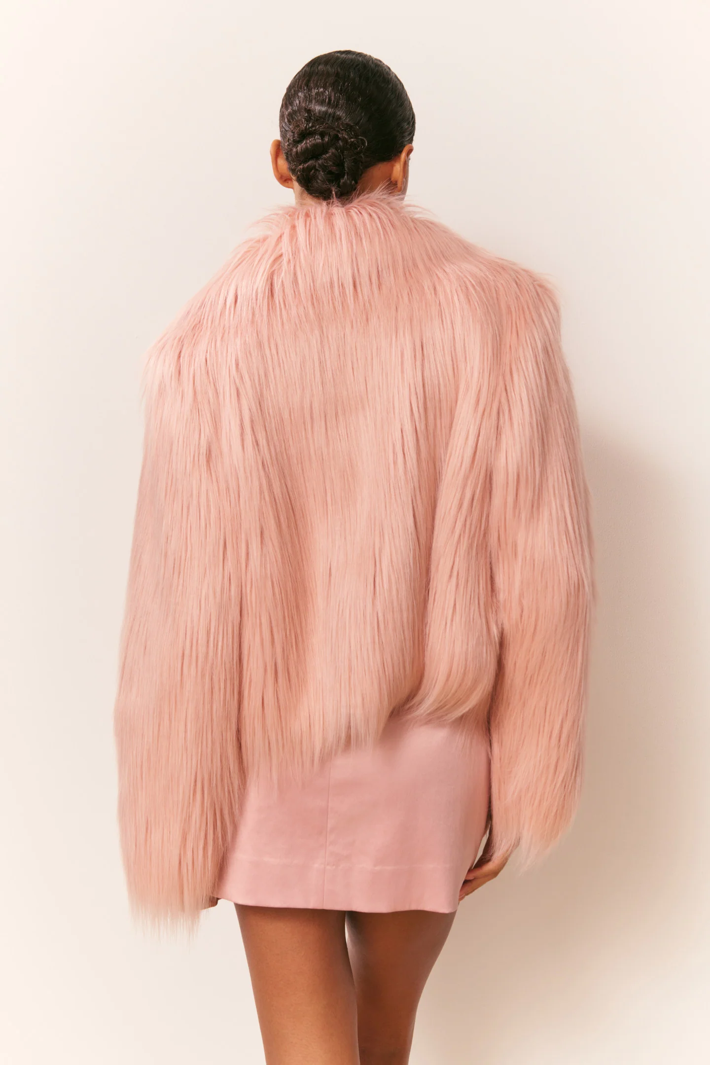 Chaqueta de Piel Falsa Fallon