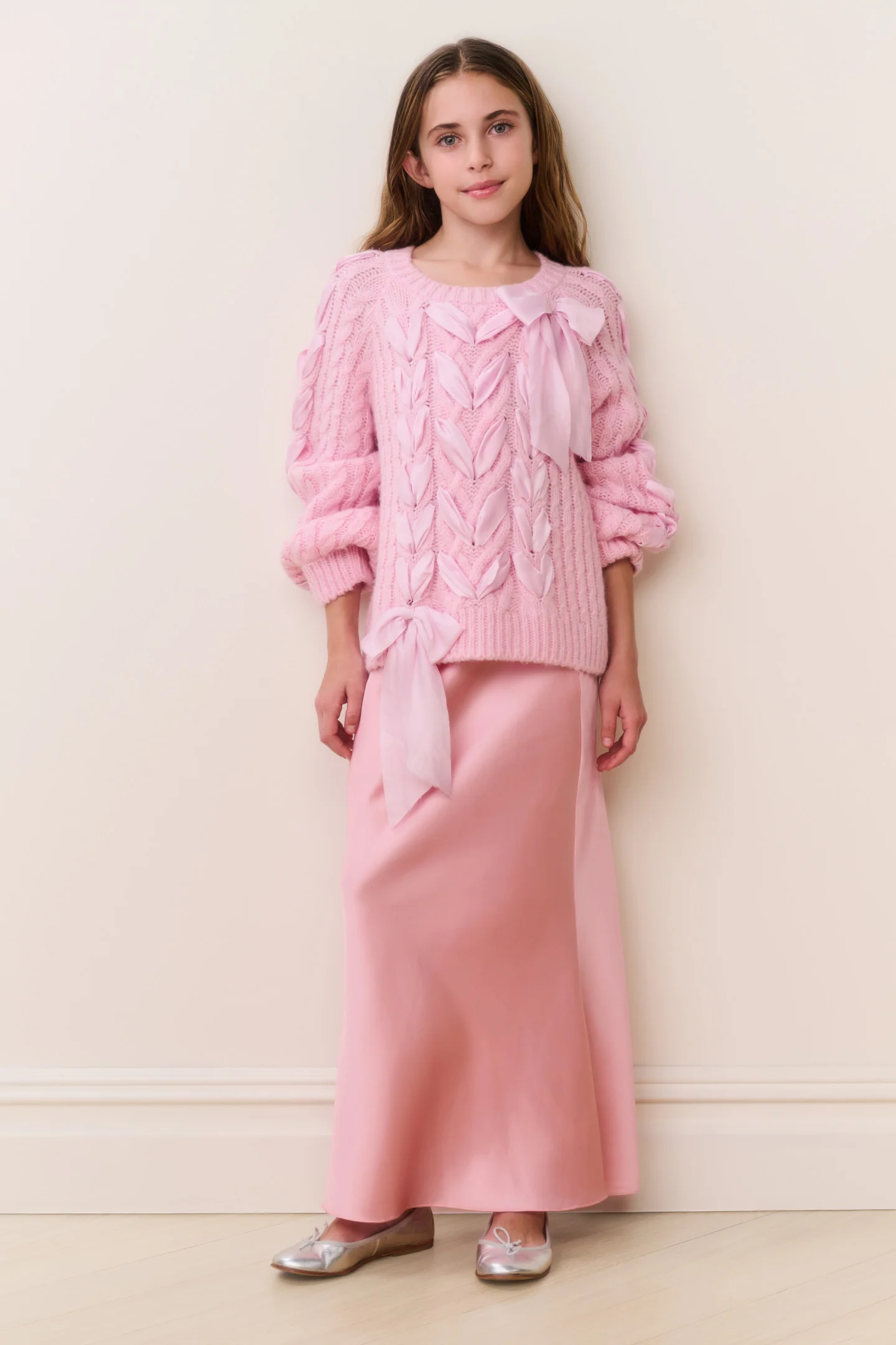 Chaleco con cinta de mezcla de alpaca Tween Doria